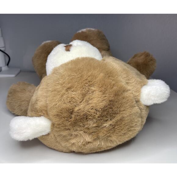 Vintage Yangjee Teddy Bear Plush Brown White 14” Stuffed Animal Yang Jee - Picture 8 of 12